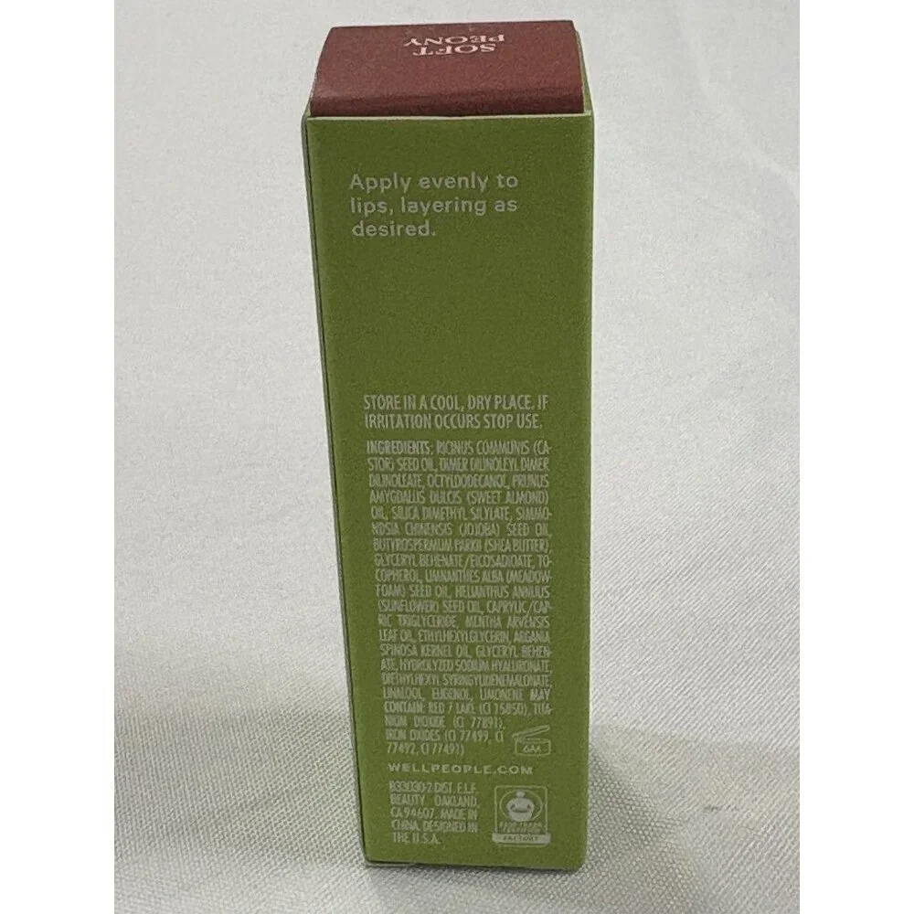Well People Lush Lip Tinted Oil Soft Peony Lip Oil 0.14oz